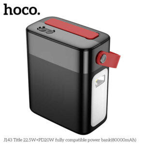 Power Bank 80000mAh à Haute Capacité - HOCO J143