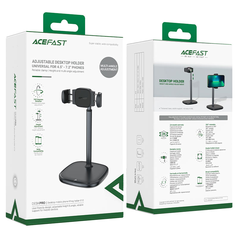 Support de bureau E12 ACEFAST