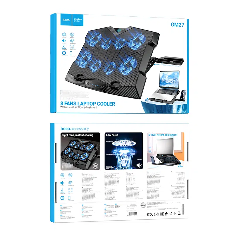 Support et refroidisseur PC portable GM27 HOCO – Image 6