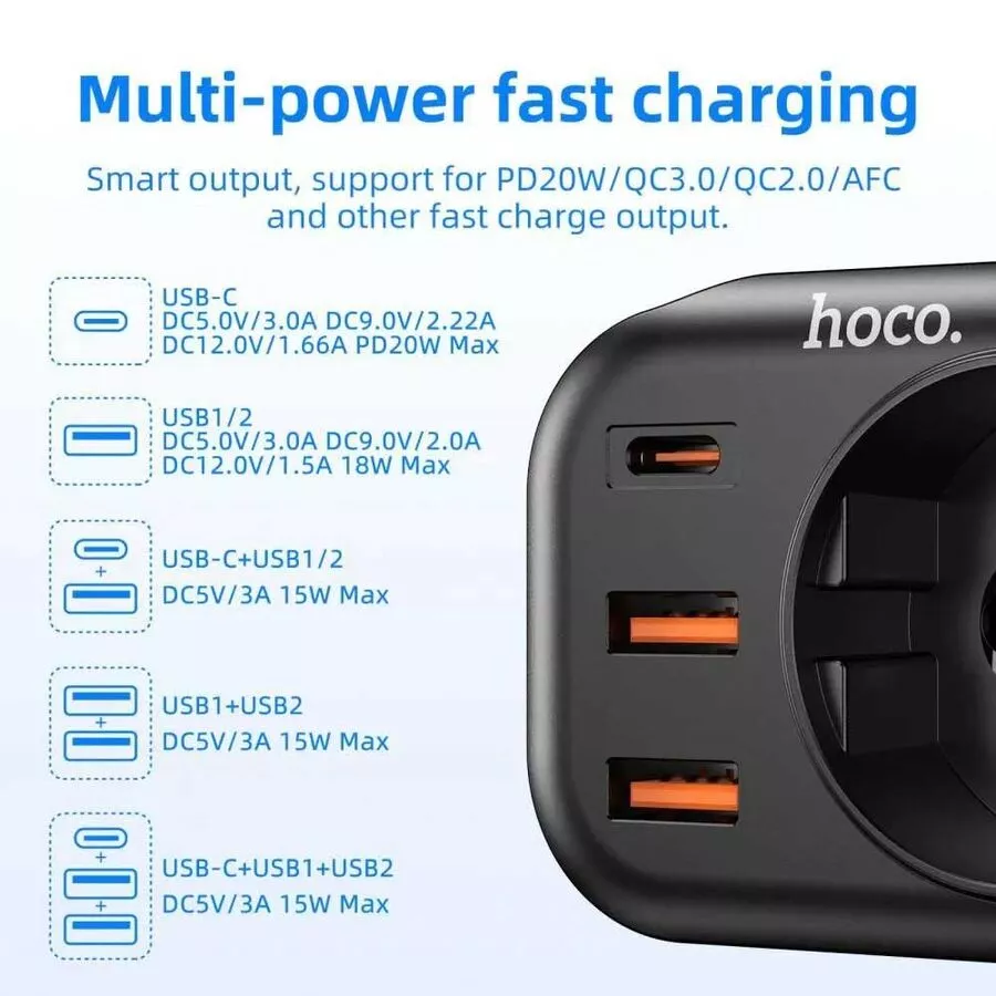 Prise Murale 4000W NS3 HOCO