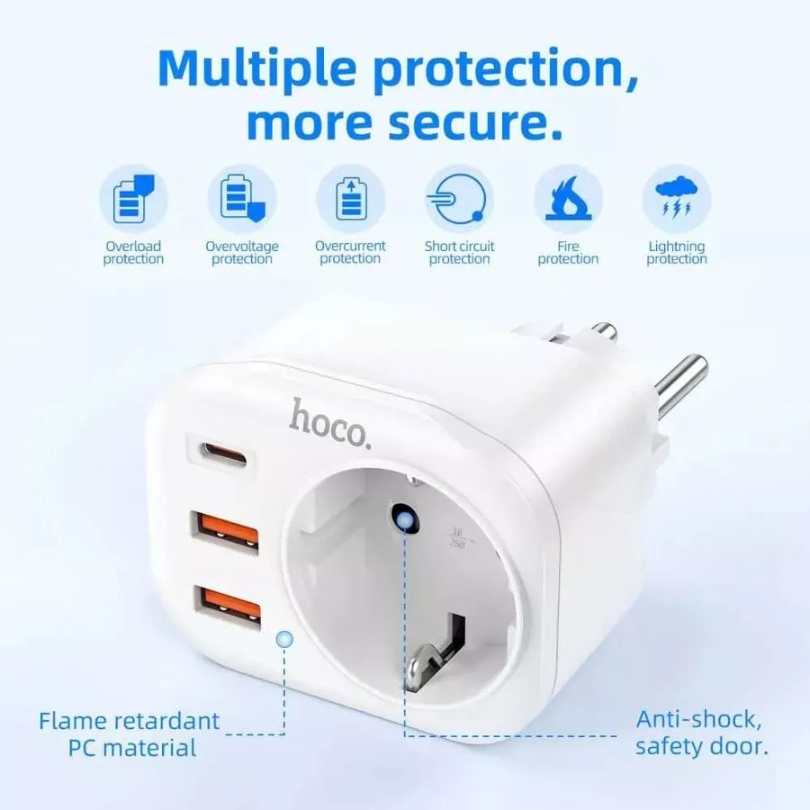 Prise Murale 4000W NS3 HOCO