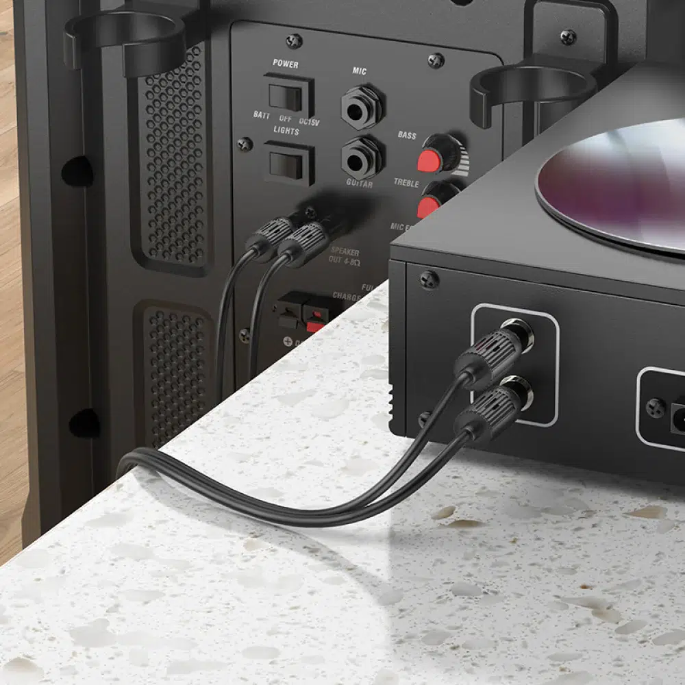 Câble audio 2RCA UPA29 HOCO