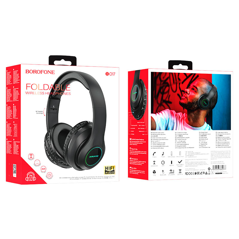 Casque sans fil et filaire B017 BOROFONE – Image 6