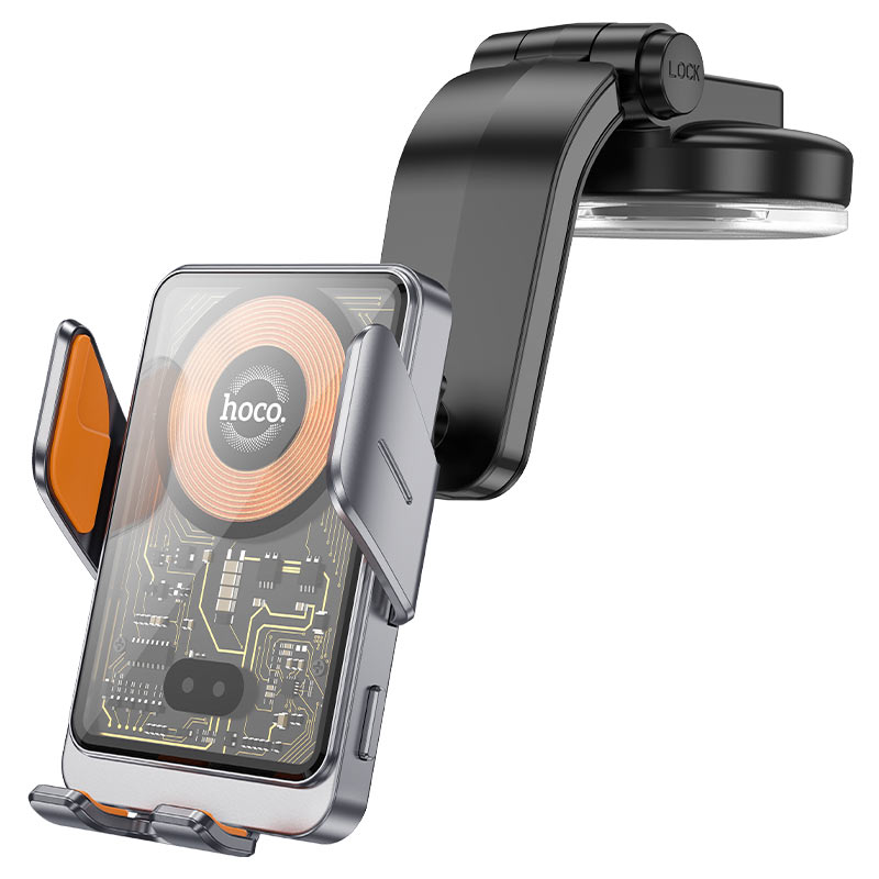 Support de voiture avec chargeur sans fil HW8 HOCO – Image 5