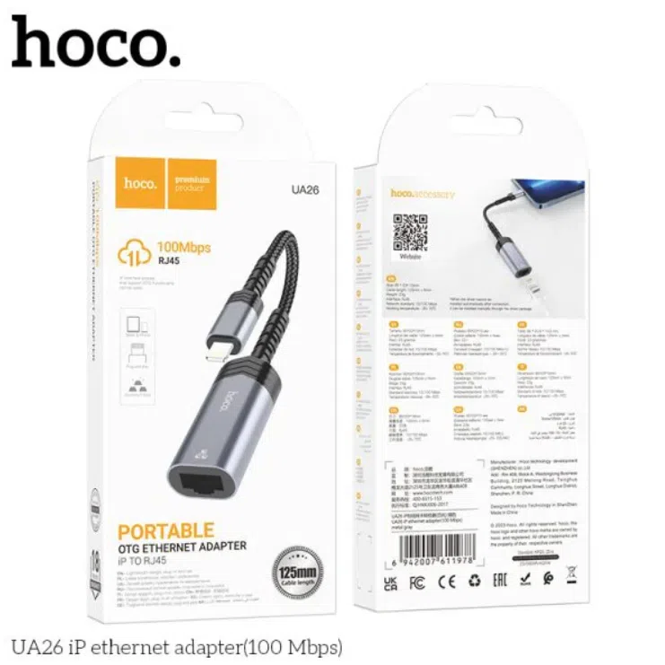 Adaptateur Ethernet UA26 HOCO – Image 4
