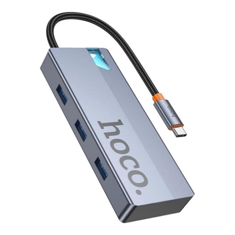 Adaptateur 5 en 1 Type-C vers HDMI+PD+USB 3.0 HB50 HOCO