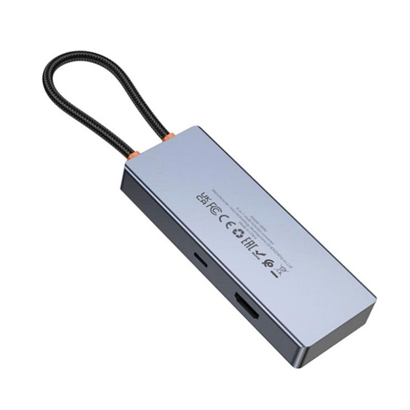 Adaptateur 5 en 1 Type-C vers HDMI+PD+USB 3.0 HB50 HOCO – Image 2