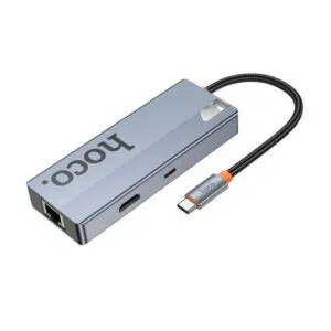 HUB 6en1 USB C to USB A 3.0 x 3 +HDTV +PD + RJ45 HB51 HOCO