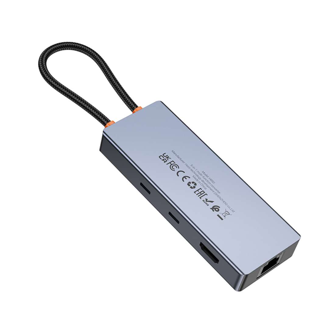 Hub convertisseur Multifonction 8-en-1 HB52 HOCO – Image 5