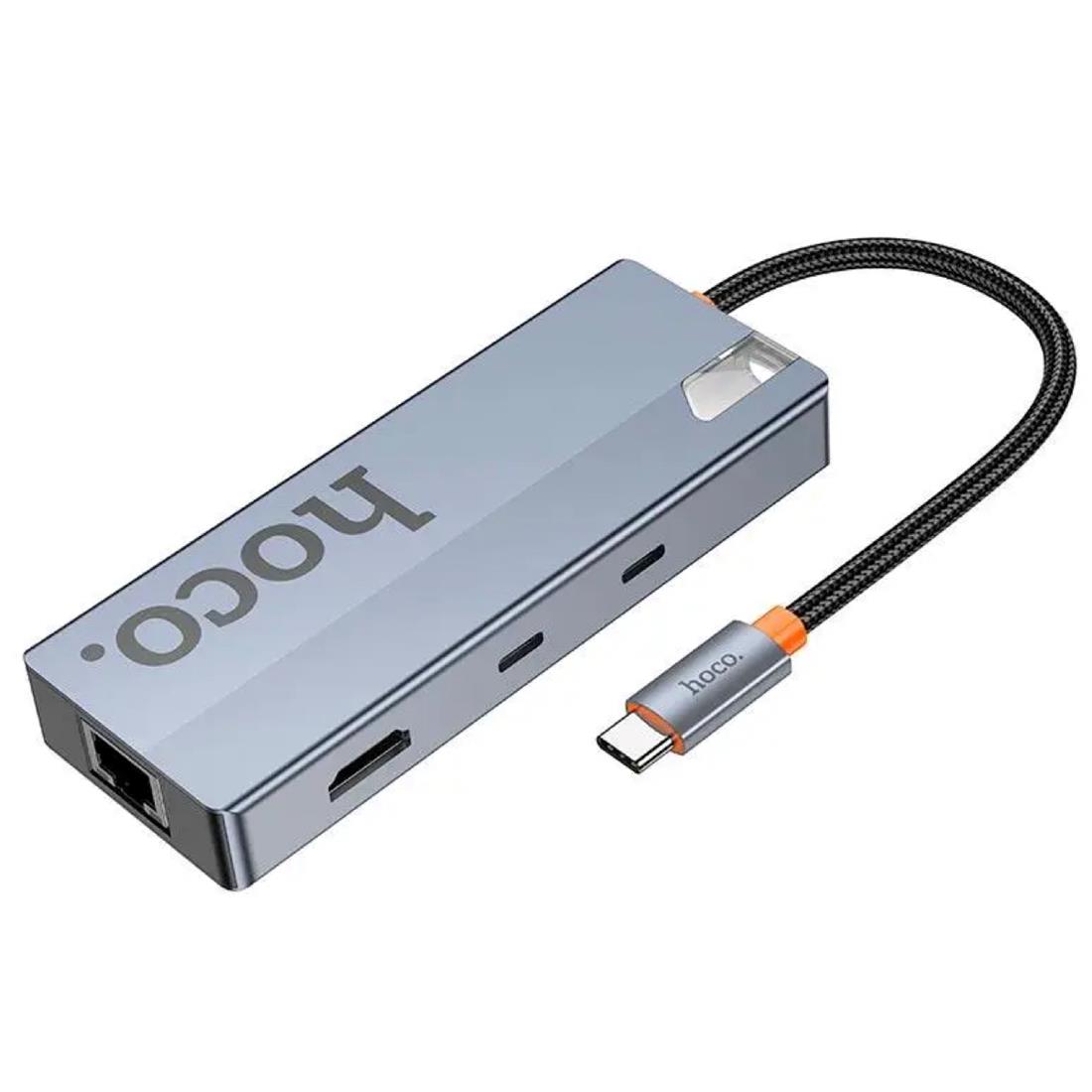 Hub convertisseur Multifonction 8-en-1 HB52 HOCO – Image 3