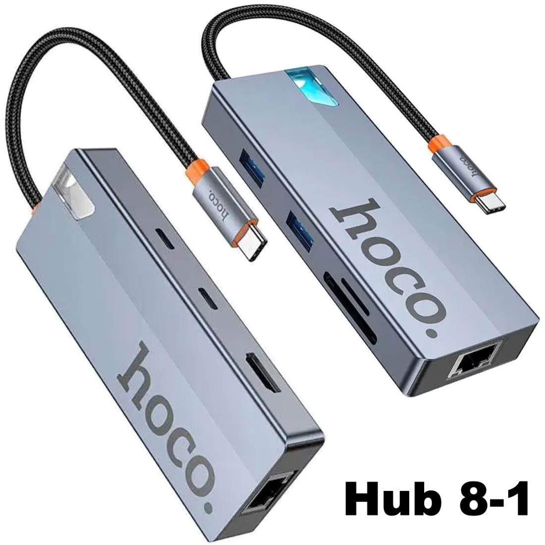 Hub convertisseur Multifonction 8-en-1 HB52 HOCO – Image 6