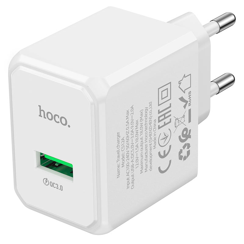 Chargeur mural 18W CS12A HOCO