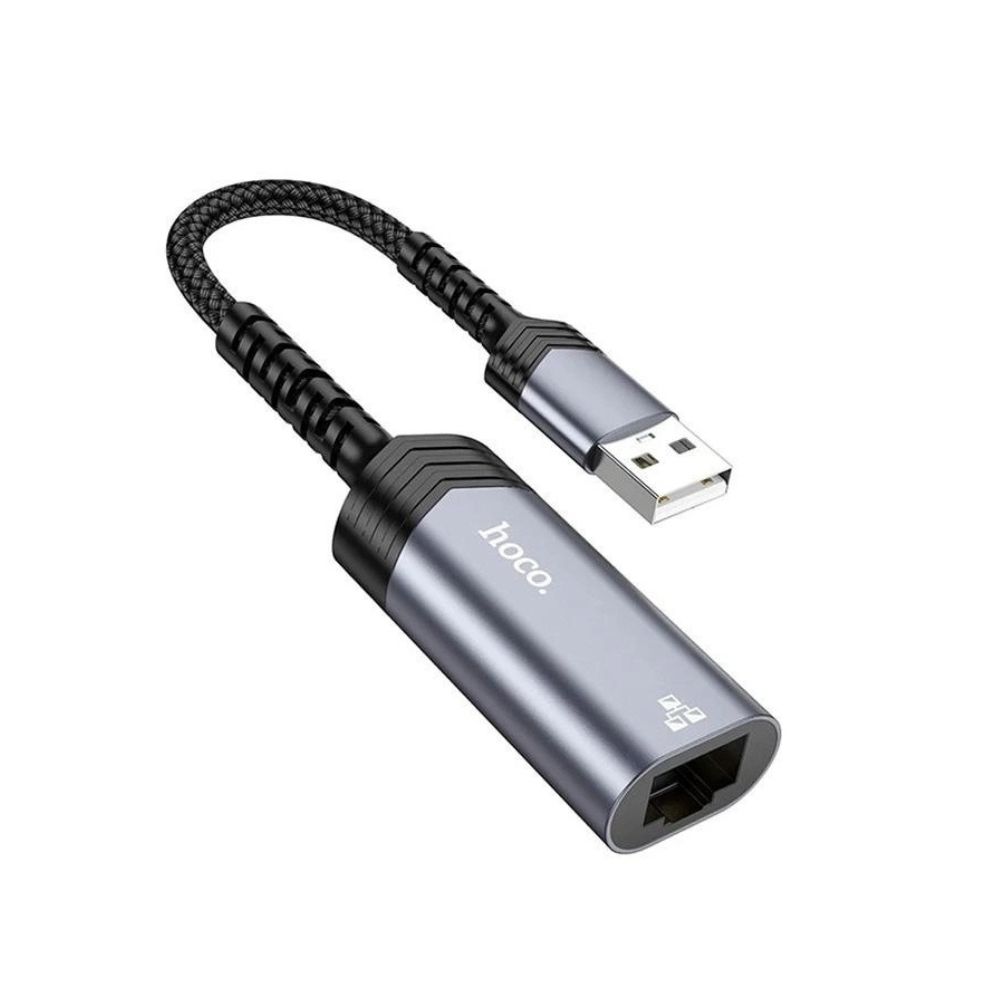 Adaptateur Ethernet USB-A vers RJ45 UA26 HOCO – Image 4