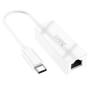 Adaptateur Ethernet USB-C & USB-A vers RJ45 UA22 HOCO