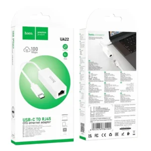 Adaptateur Ethernet USB-C & USB-A vers RJ45 UA22 HOCO