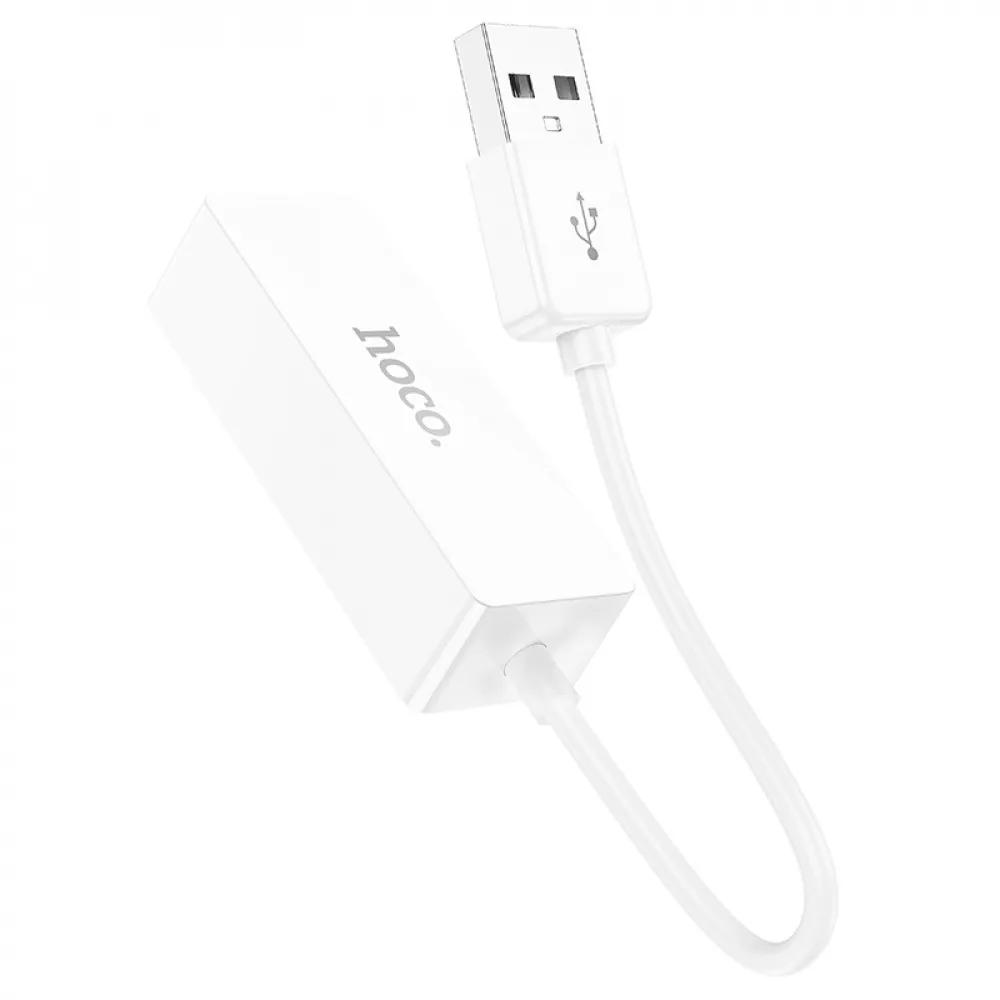 Adaptateur Ethernet USB-C & USB-A vers RJ45 UA22 HOCO