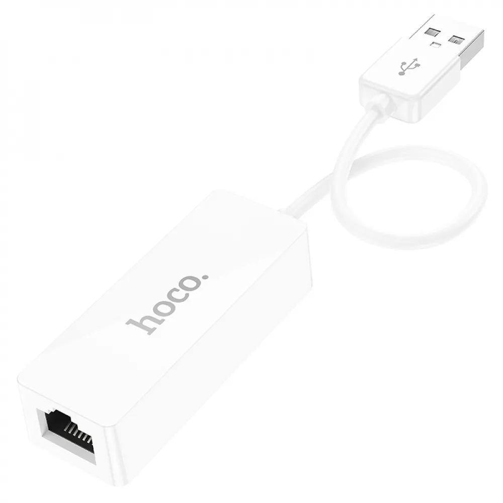 Adaptateur Ethernet USB-C & USB-A vers RJ45 UA22 HOCO