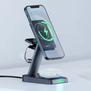 Support et chargeur de bureau sans fil 3en1 E3 ACEFAST