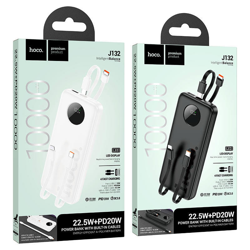 Power Bank 10000 mAh J132 HOCO