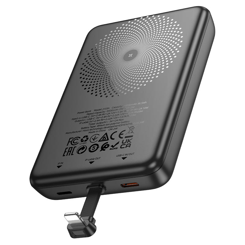 Power Bank magnétique 10 000 mAh J133A HOCO