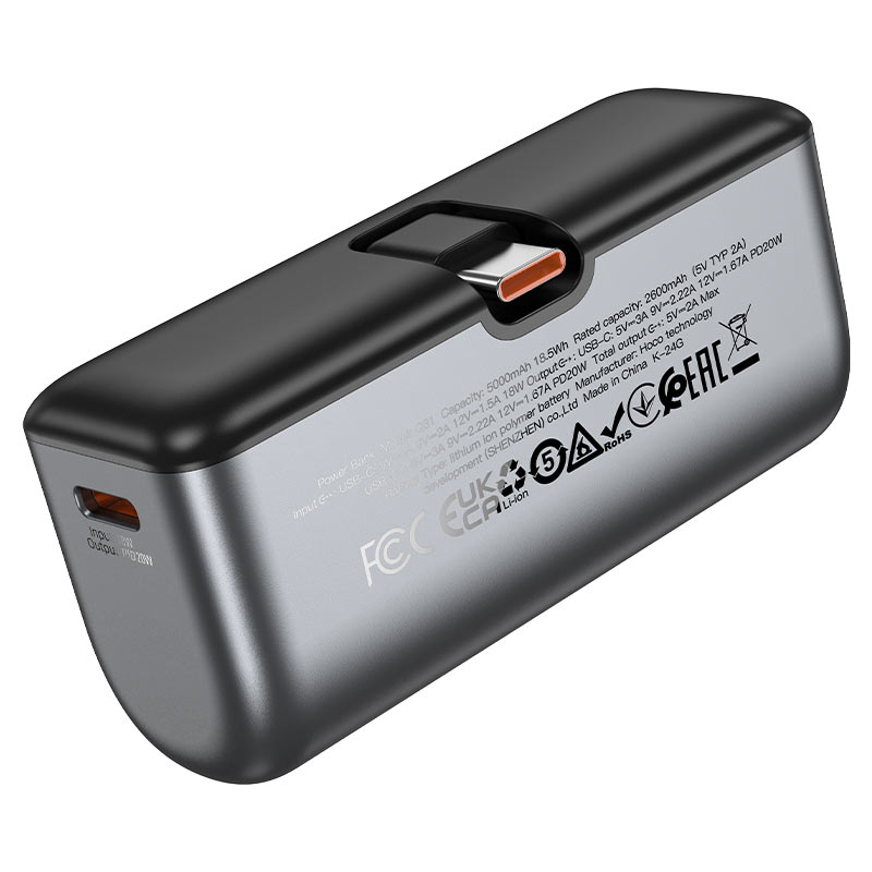 Power Bank pour Type-C 5000mAh Q31 HOCO