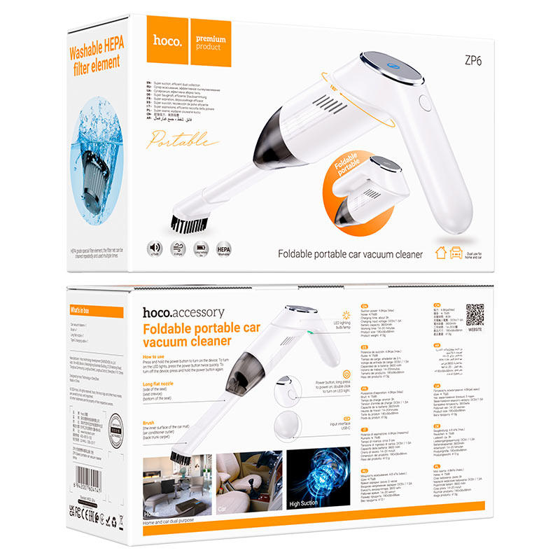 Aspirateur Portable pour Voiture ZP6 HOCO