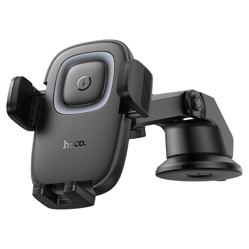 Support & chargeur sans fil de téléphone pour voiture HW32 HOCO – Image 3