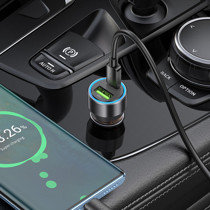 Chargeur de voiture 43W NZ12A HOCO – Image 5
