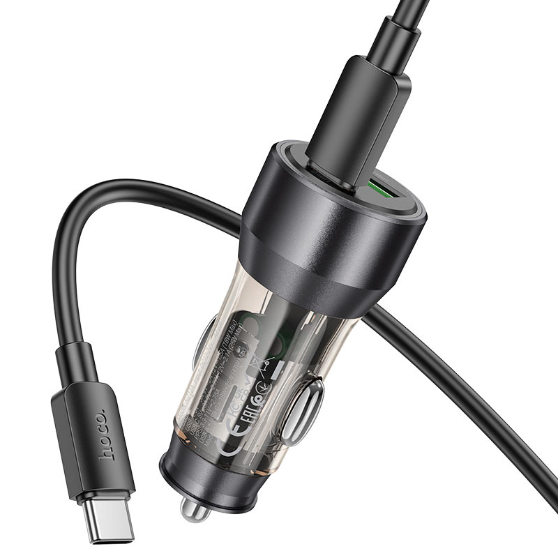 Chargeur de voiture 43W NZ12A HOCO – Image 3