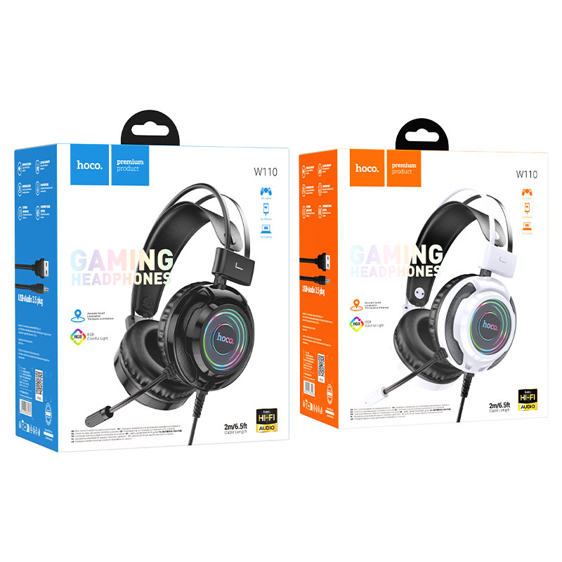 Casque gaming filaire W110 HOCO