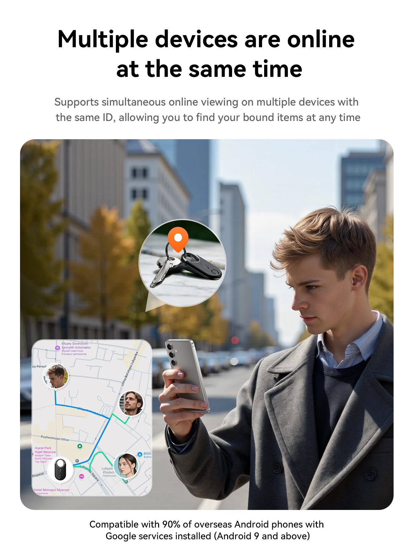 Outil de localisation Android E98A HOCO – Image 6