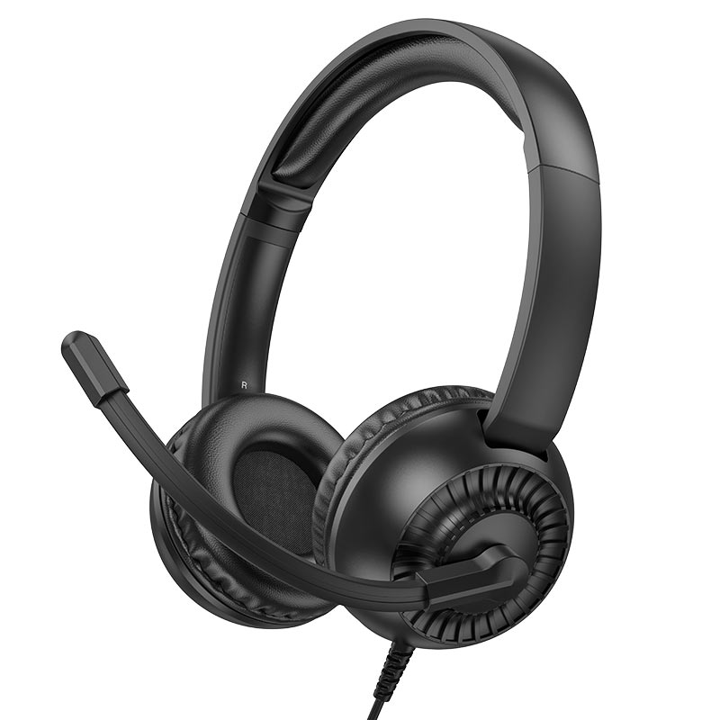 Casque filaire pour centre d’appels W112 HOCO – Image 2