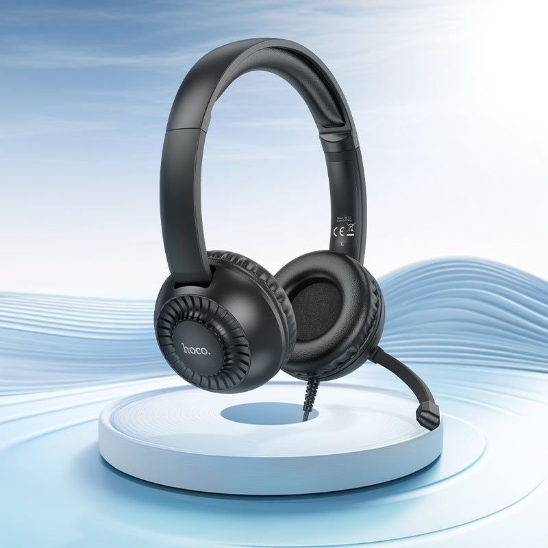 Casque filaire pour centre d’appels W112 HOCO – Image 5