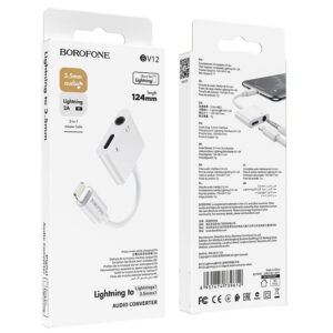 Adaptateur Audio Lightning vers Jack BV12 BOROFONE