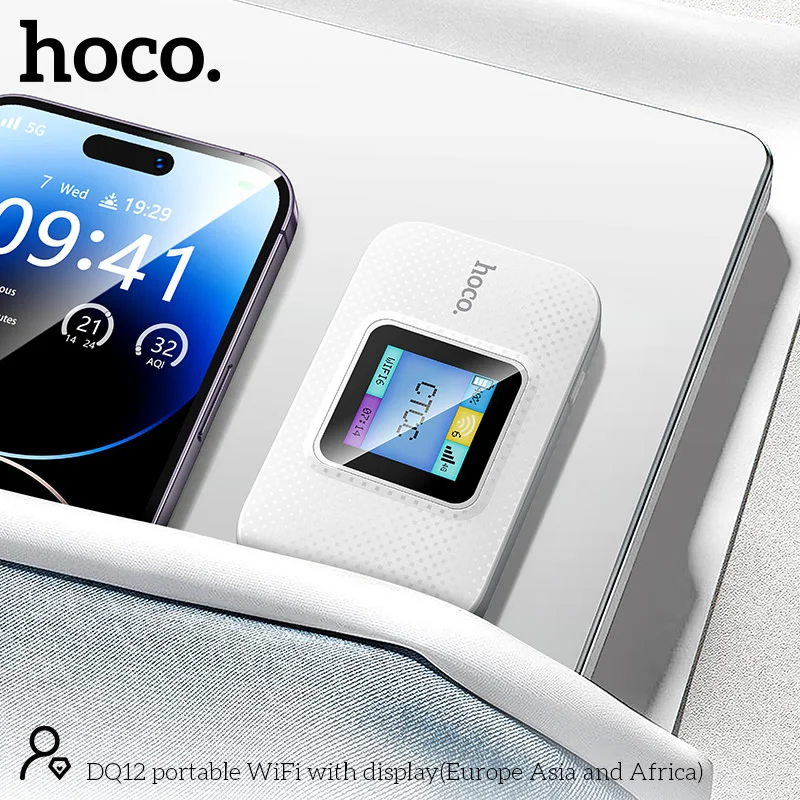 Routeur Wifi portable 4G DQ12 HOCO – Image 3