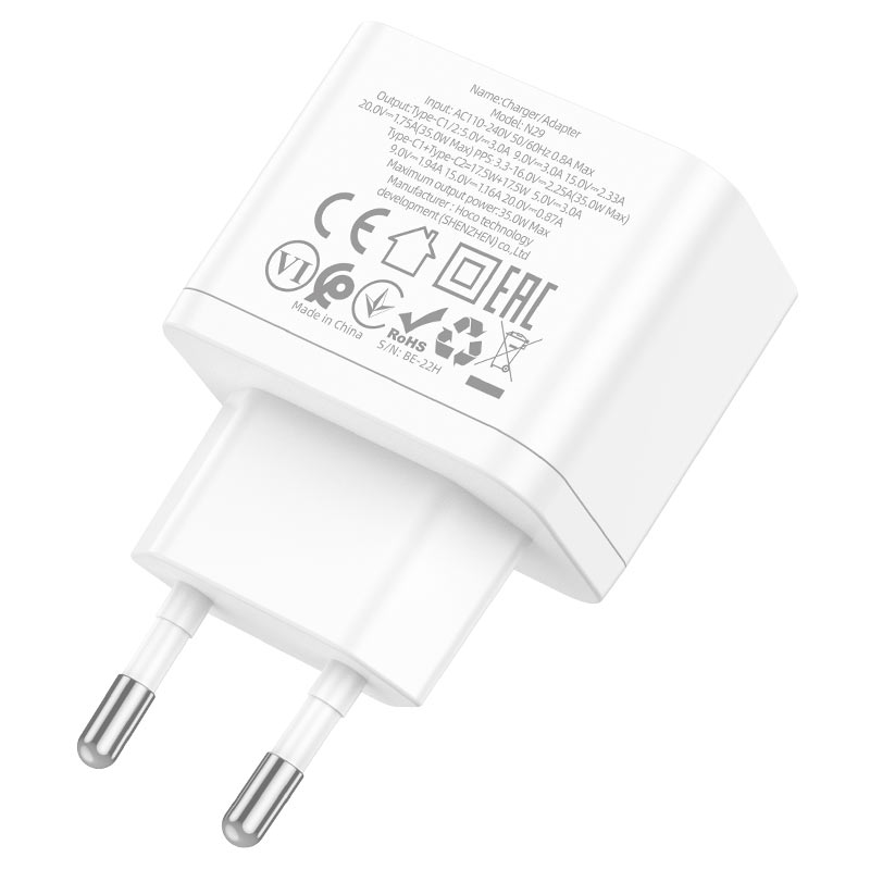 Chargeur mural PD35W N29 HOCO – Image 2