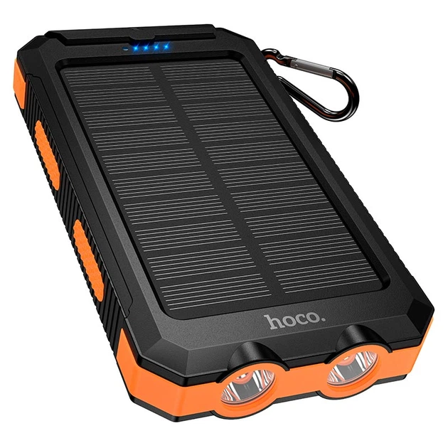 Power Bank à Énergie Solaire avec Lampe LED J164 HOCO