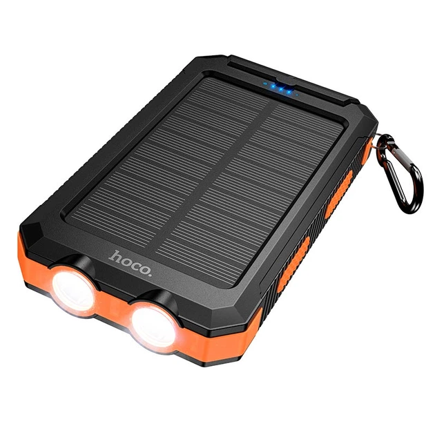 Power Bank à Énergie Solaire avec Lampe LED J164 HOCO