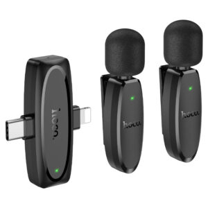 Microphone sans fil iP + Type C L15 HOCO