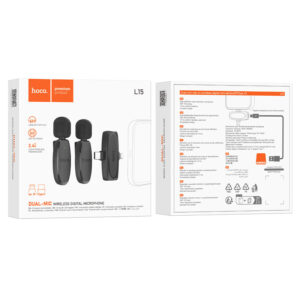 Microphone sans fil iP + Type C L15 HOCO