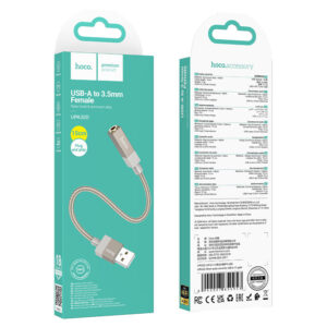 Convertisseur audio USB-A vers jack femelle UPA32D HOCO
