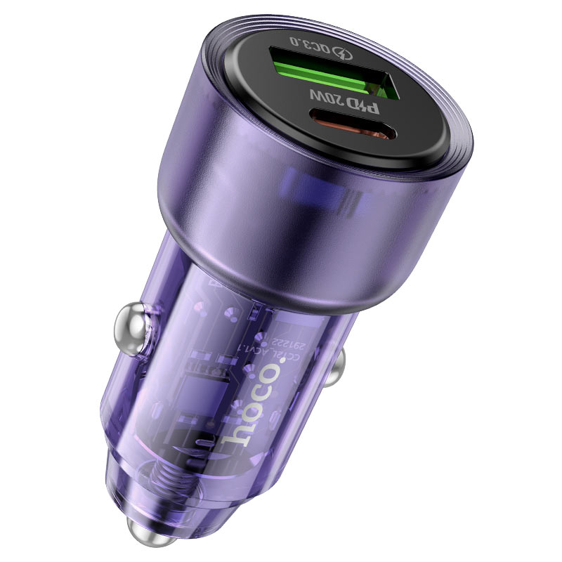 Chargeur de voiture avec câble 38W Z52 HOCO