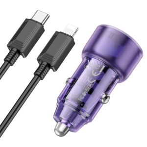 Chargeur de voiture avec câble 38W Z52 HOCO