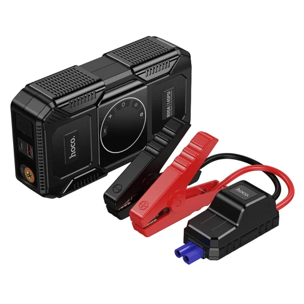 Démarreur de Voiture & Gonfleur Intelligent 4-en-1 QS6 HOCO – Image 6