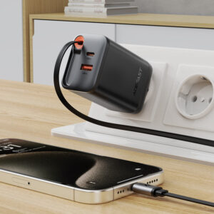 Chargeur Rapide PD67W avec câble USB-C intégré A111 ACEFAST