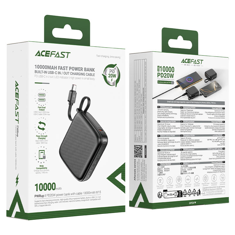Power Bank 10000 mAh M15 ACEFAST