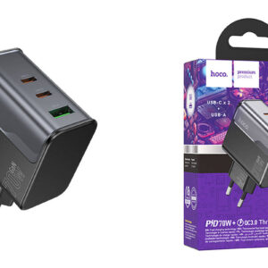 Chargeur Secteur 70W 3 Ports CS75A HOCO