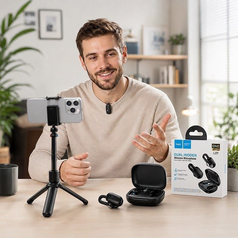 Micro Sans Fil Double L27 USB-C HOCO