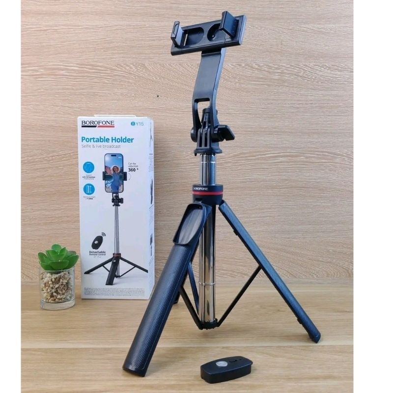 Trépied Selfie avec Télécommande Bluetooth BY15 BOROFONE – Image 5