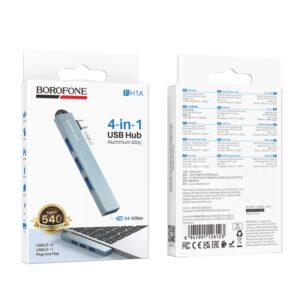 Hub USB-C 4-en-1 FH1A BOROFONE